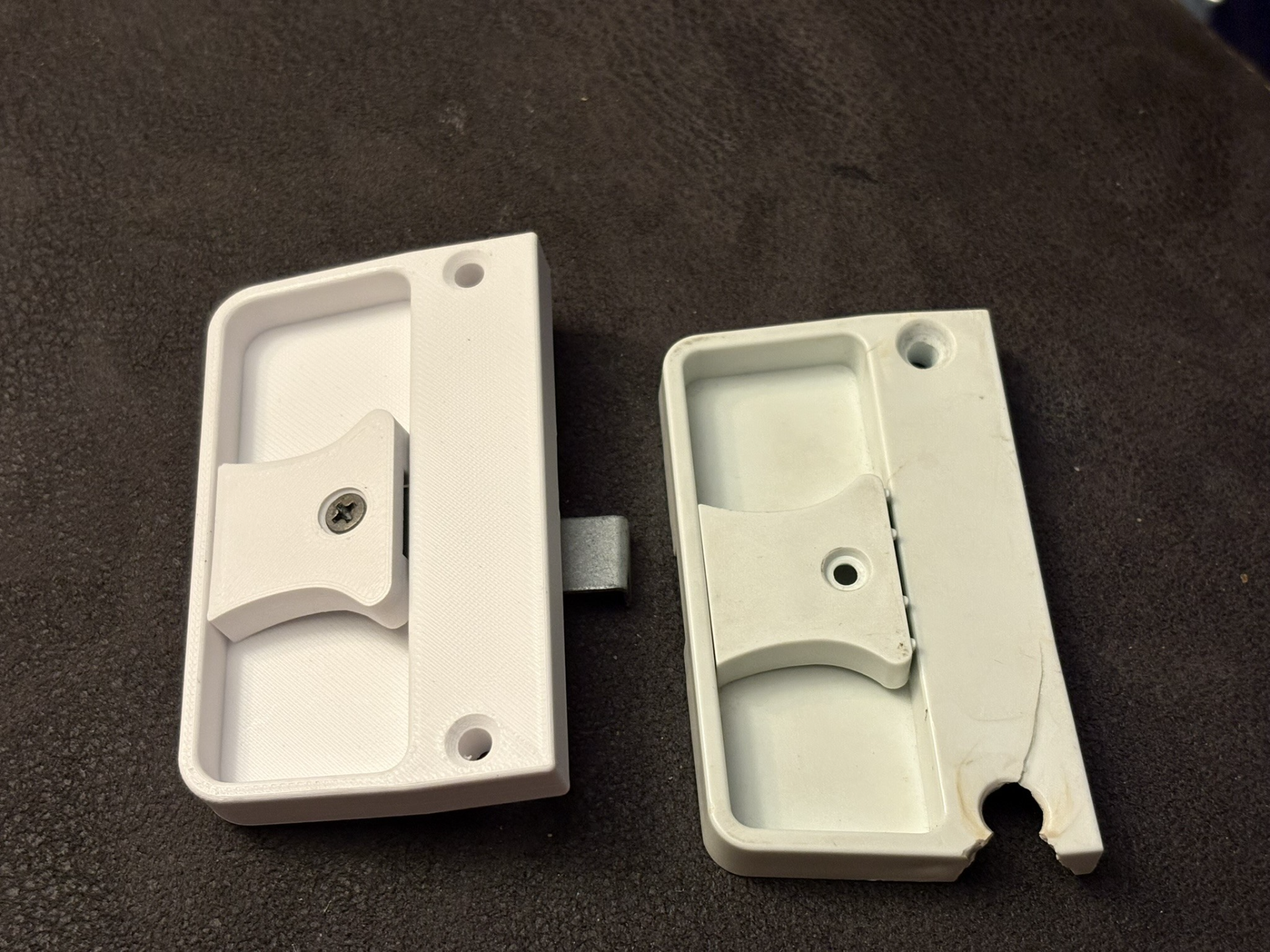 Photo Loquet de remplacement pour porte de patio coulissante