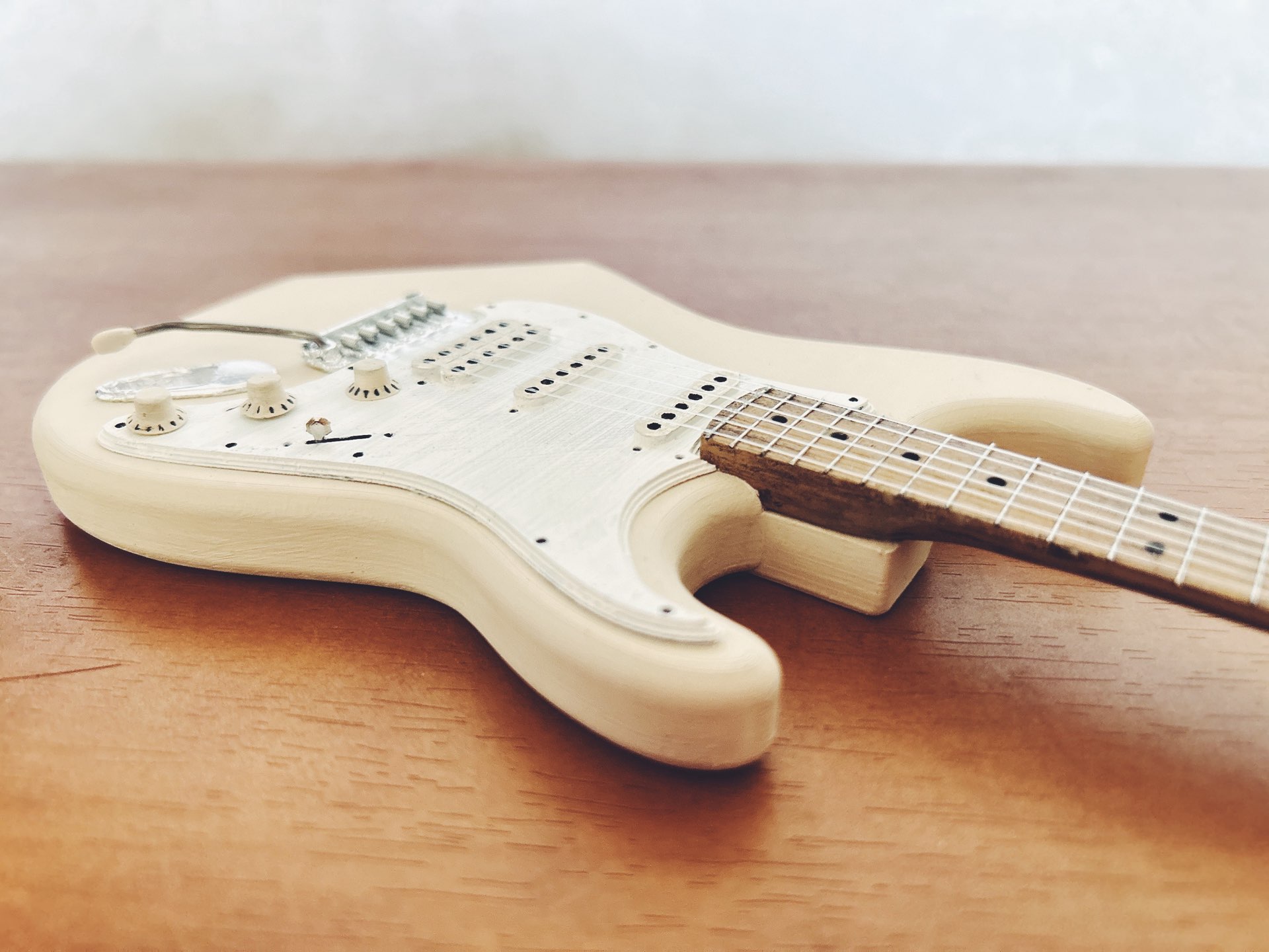 Photo Mini réplique de guitare