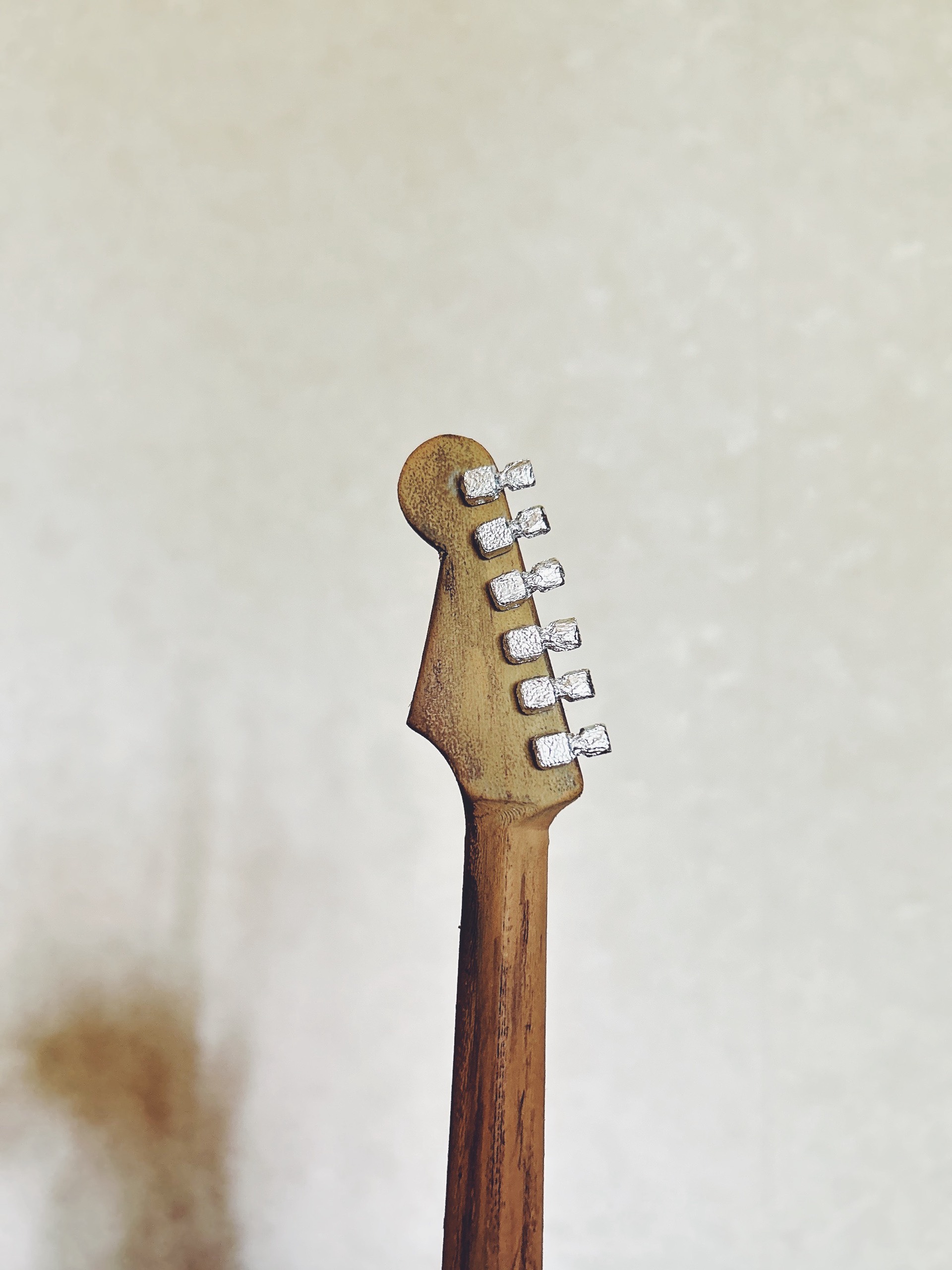 Photo Mini réplique de guitare