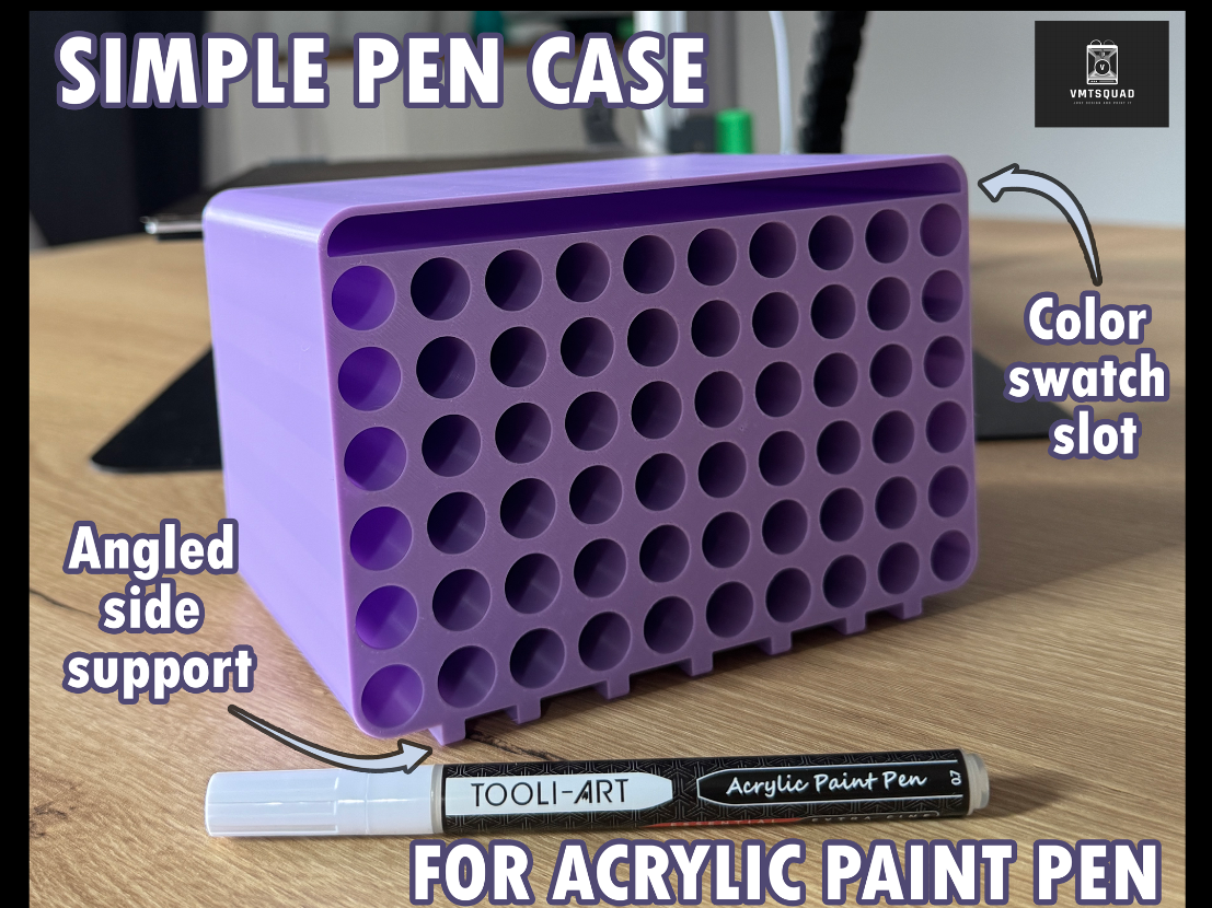 Photo Boitier de crayon acrylique Tooli-Art