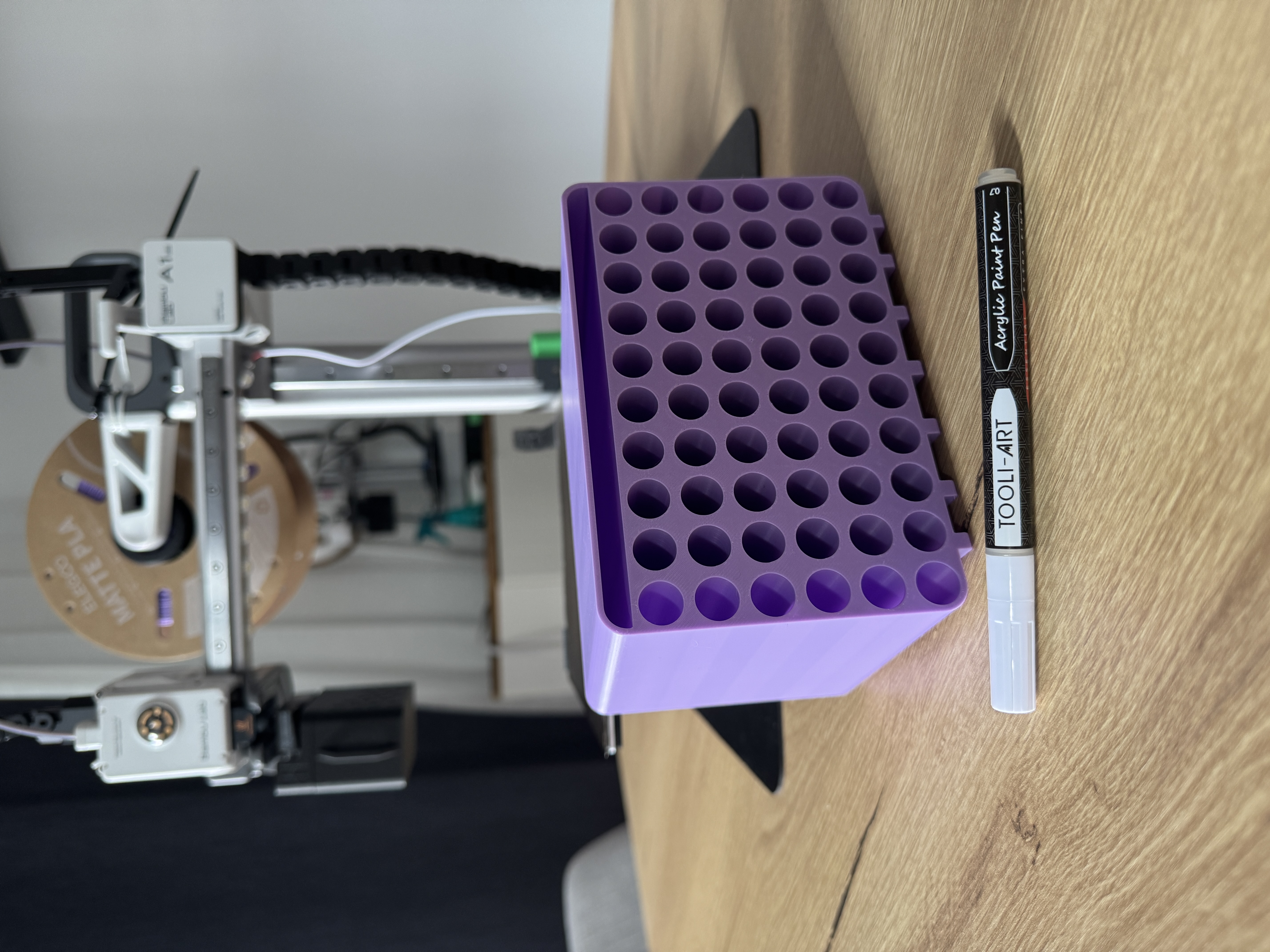 Photo Boitier de crayon acrylique Tooli-Art